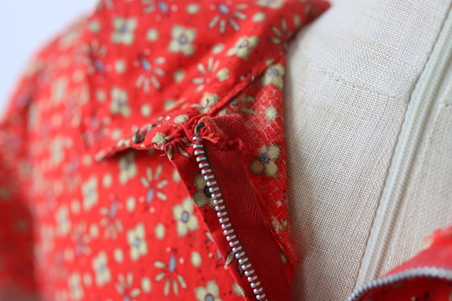 Vintage Handmade Folk Dress