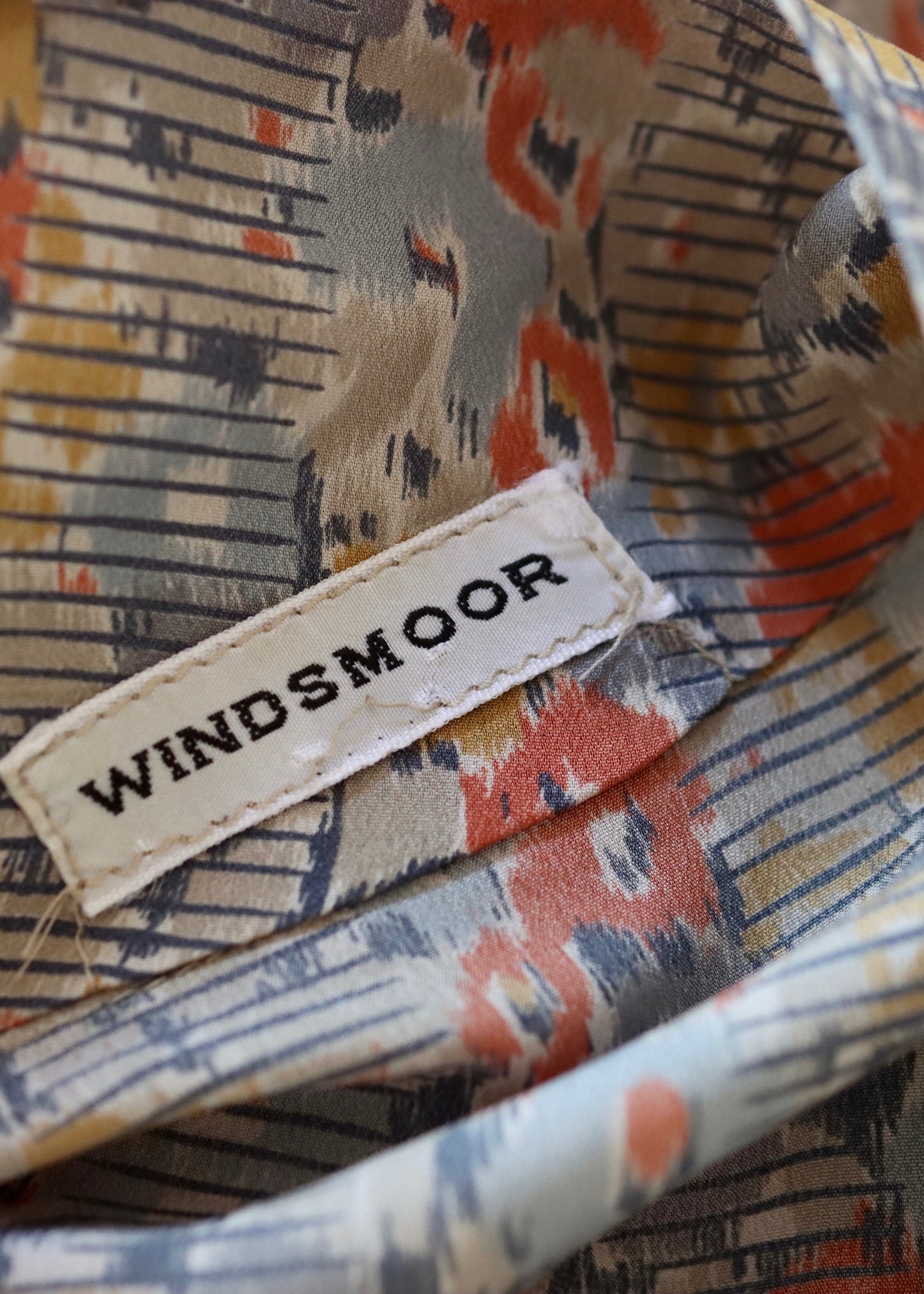 Windsmoor Floral Print Pussy Bow Blouse | 1970s