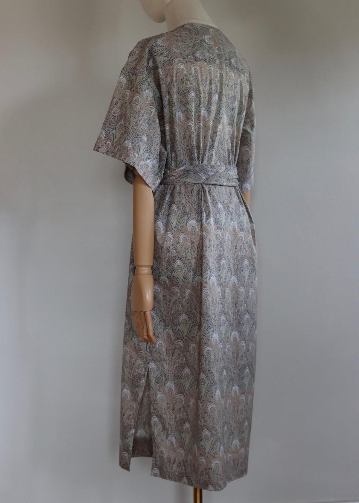 1980's Indreco/Liberty Hera Print Dress