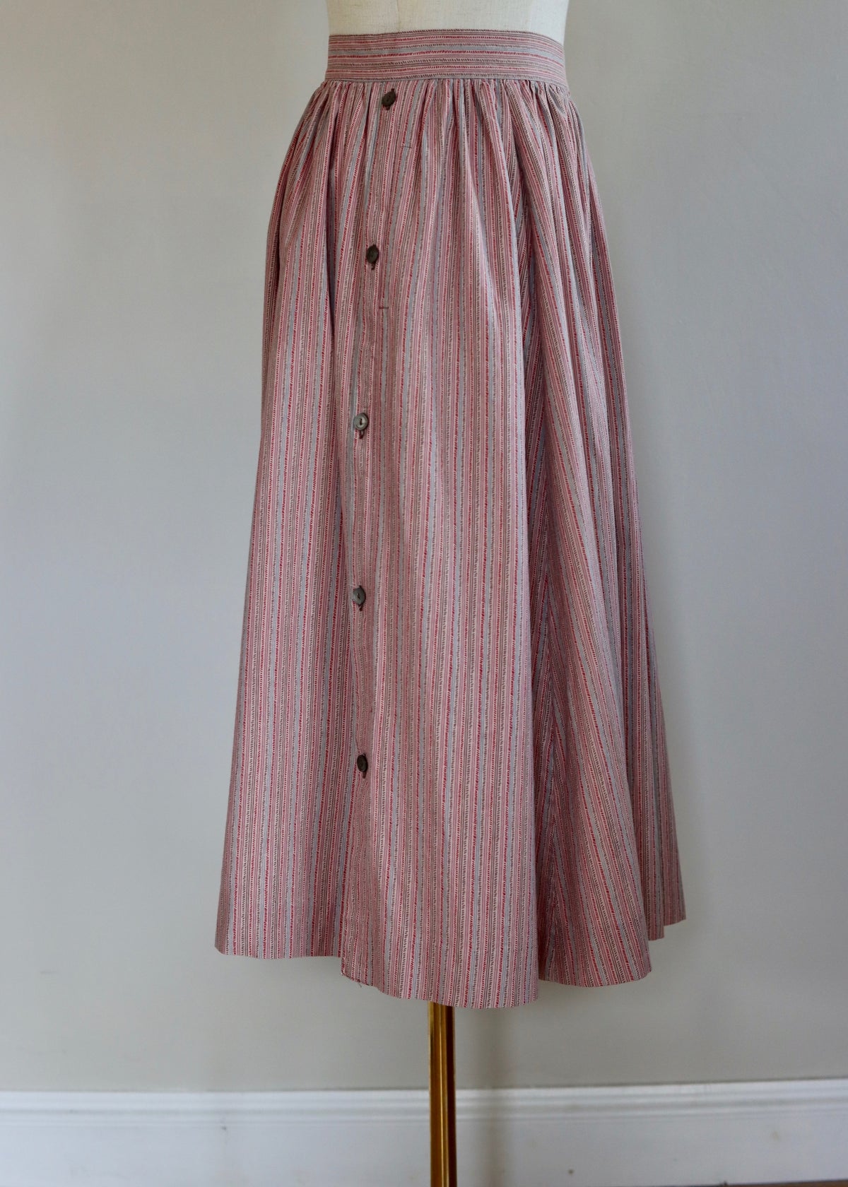 Laura Ashley 1980s A Line Skirt
