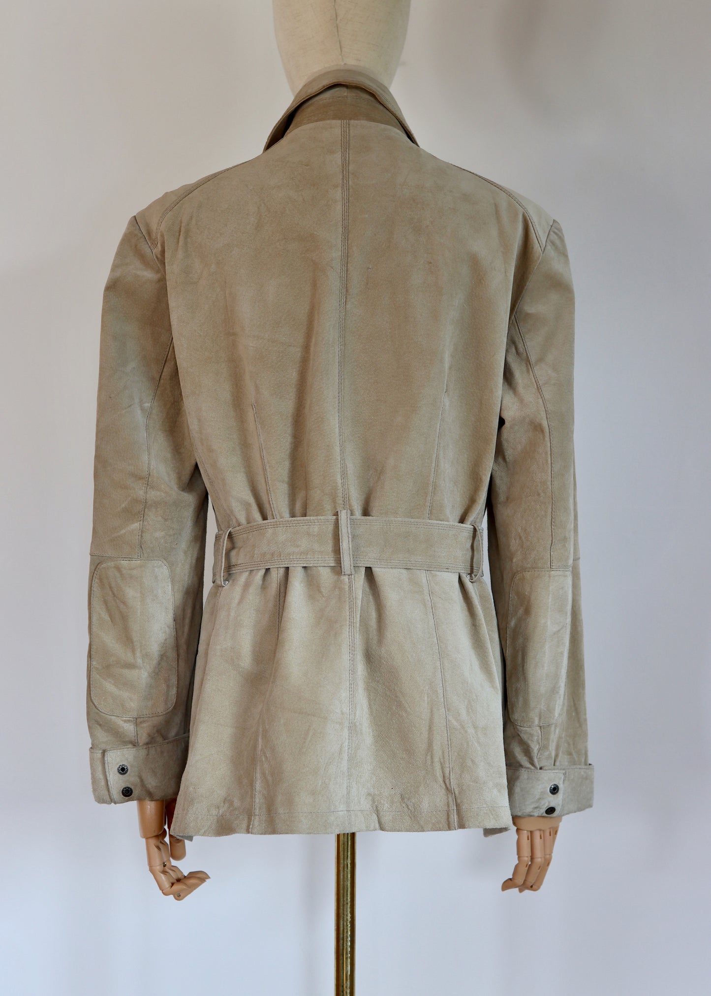 Suede Safari Jacket