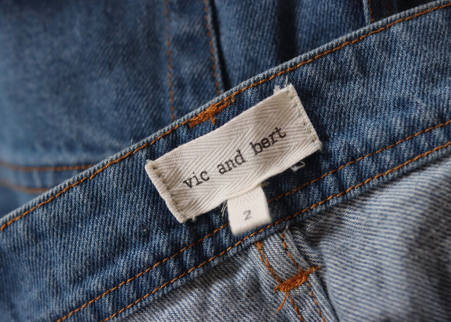 Vic and Bert Buckle BackJeans