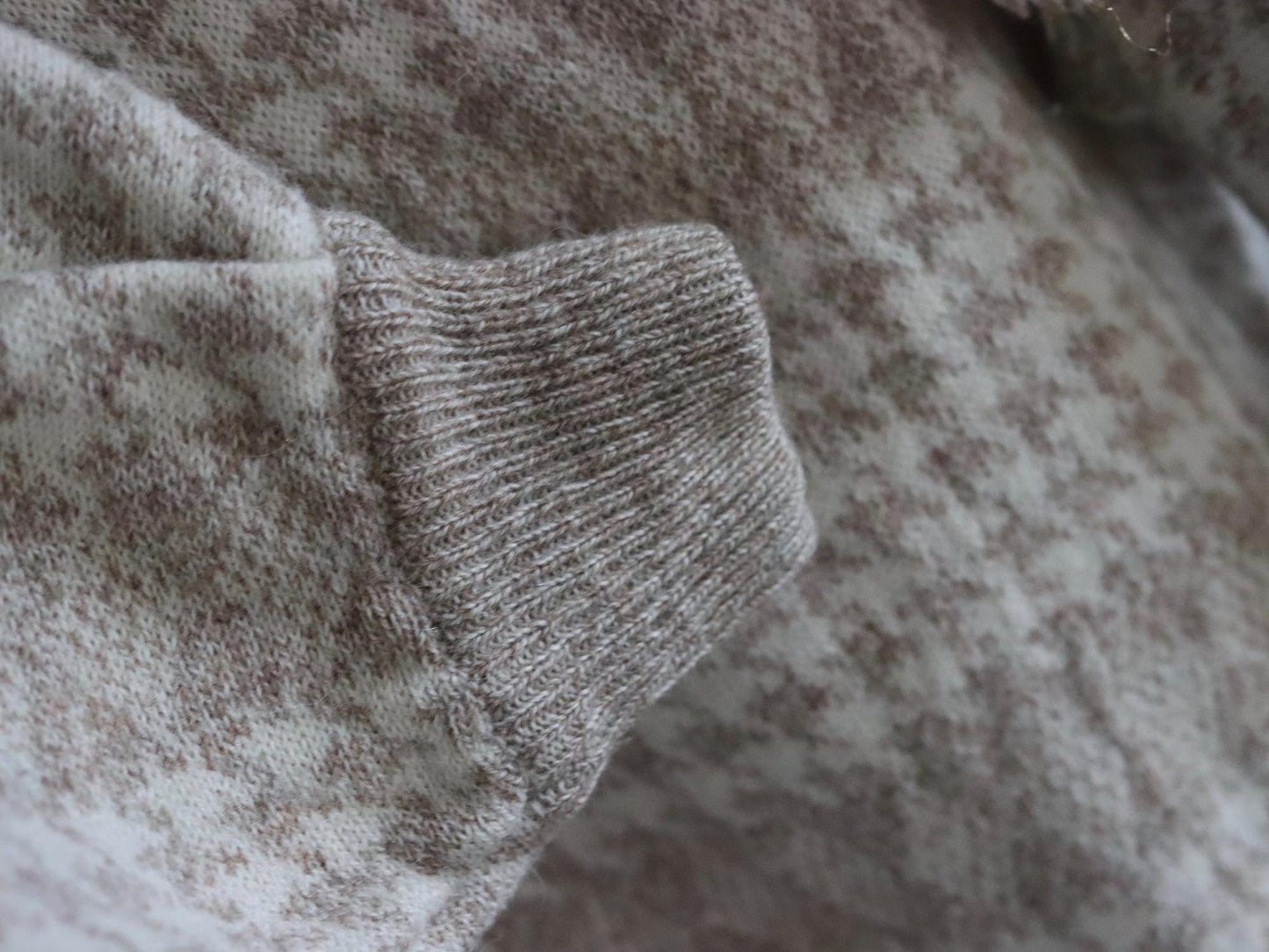ESCADA Dogtooth Alpaca Blend Jumper | 1980s