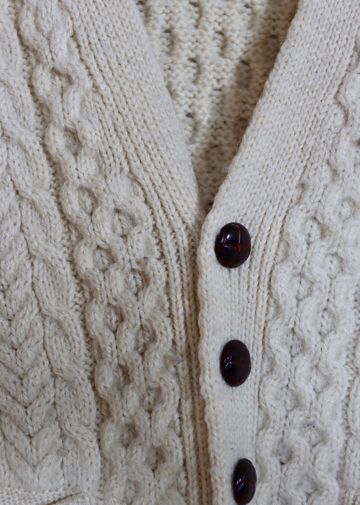 Carraigdonn Irish Cable Knit Cardigan