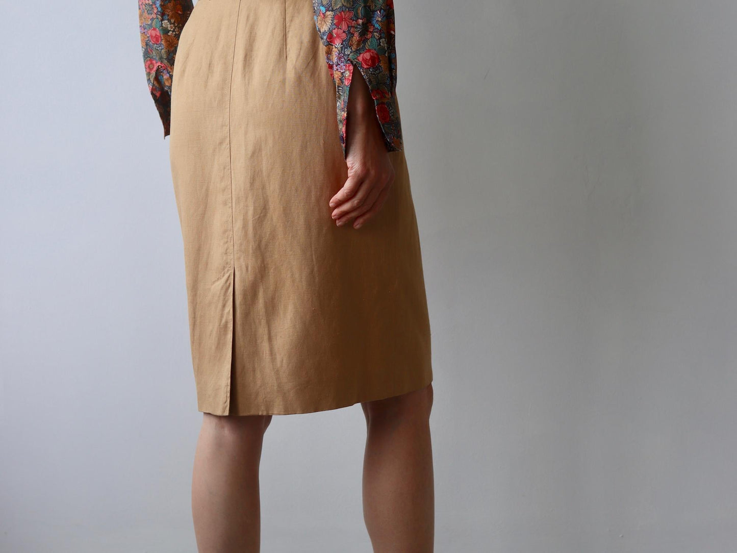 Jaeger | Linen Straight Skirt