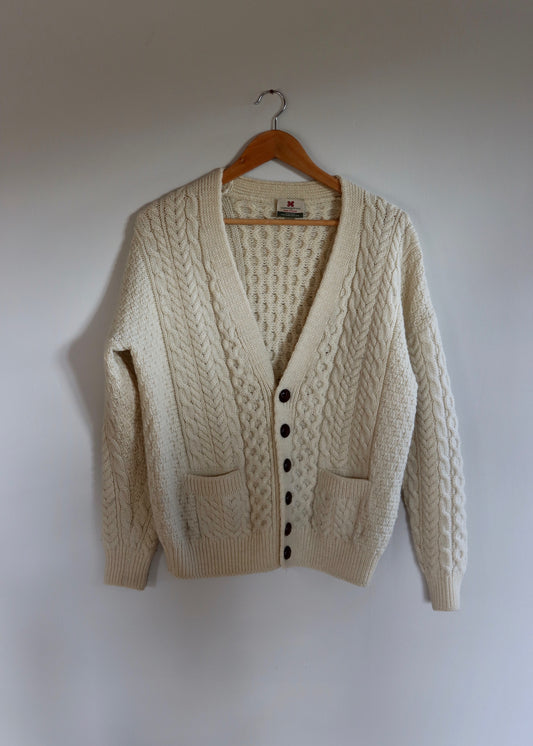 Carraigdonn Irish Cable Knit Cardigan
