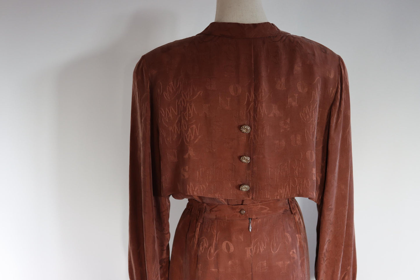 COUTURE BERND LINEK | 1980s Skirt Suit