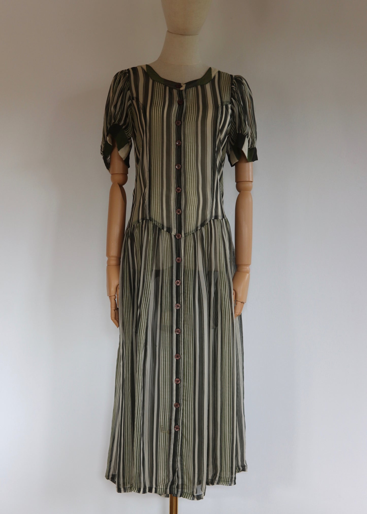 Wallis Exclusive Stripe Dress | 1980s
