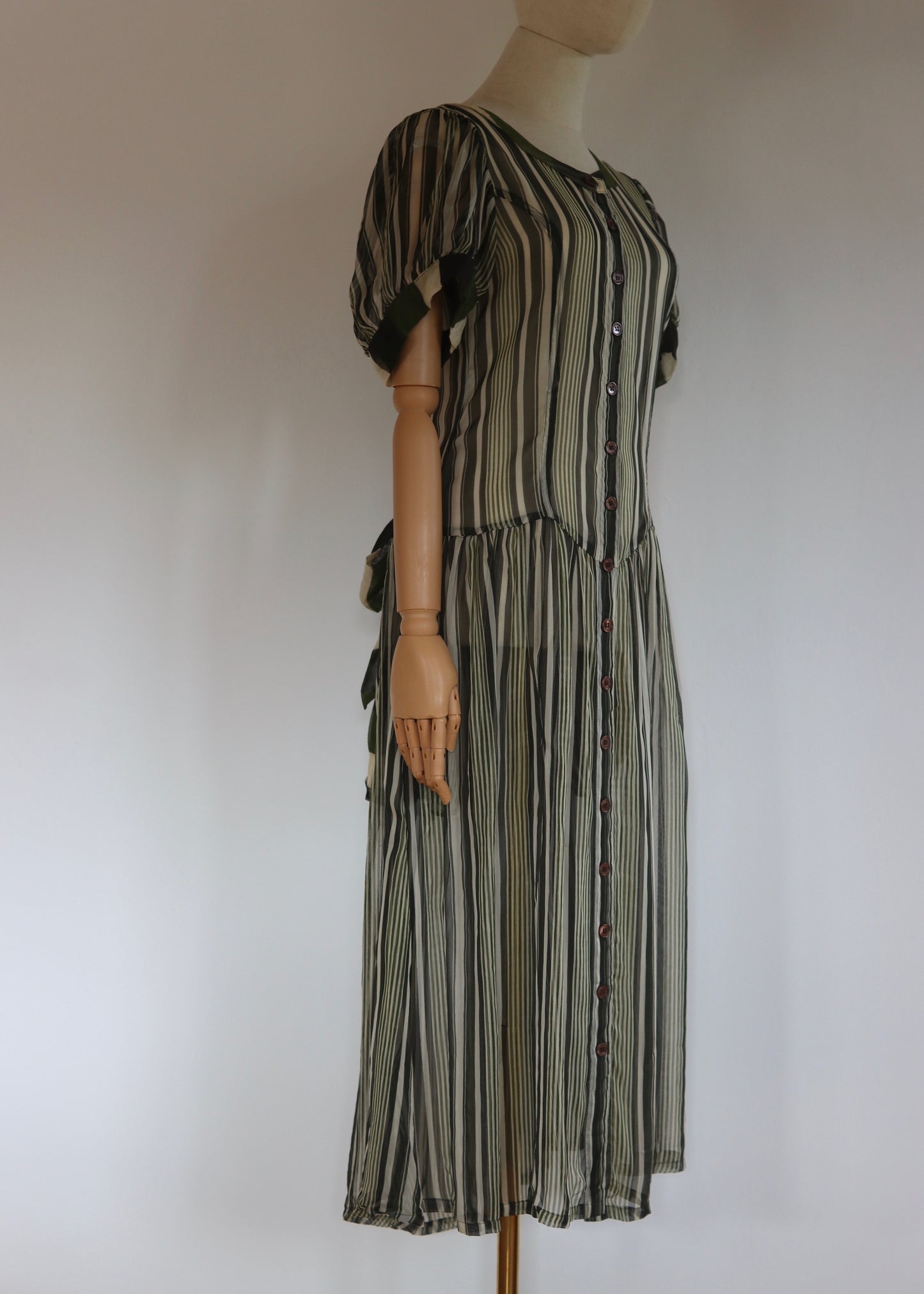 Wallis Exclusive Stripe Dress | 1980s