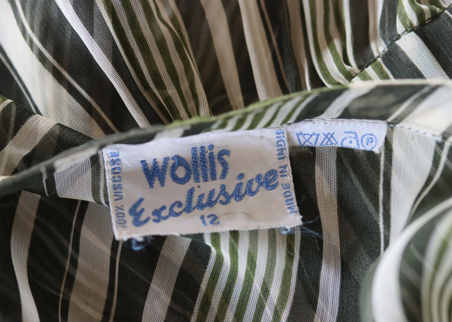 Wallis Exclusive Stripe Dress | 1980s