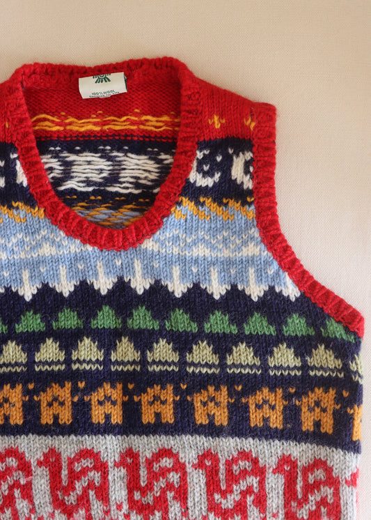 PACHAMAMA - Knitted Wool Vest