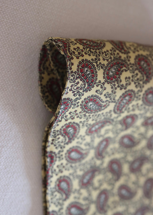 TOOTAL | Paisley Ascot Rayon Cravat