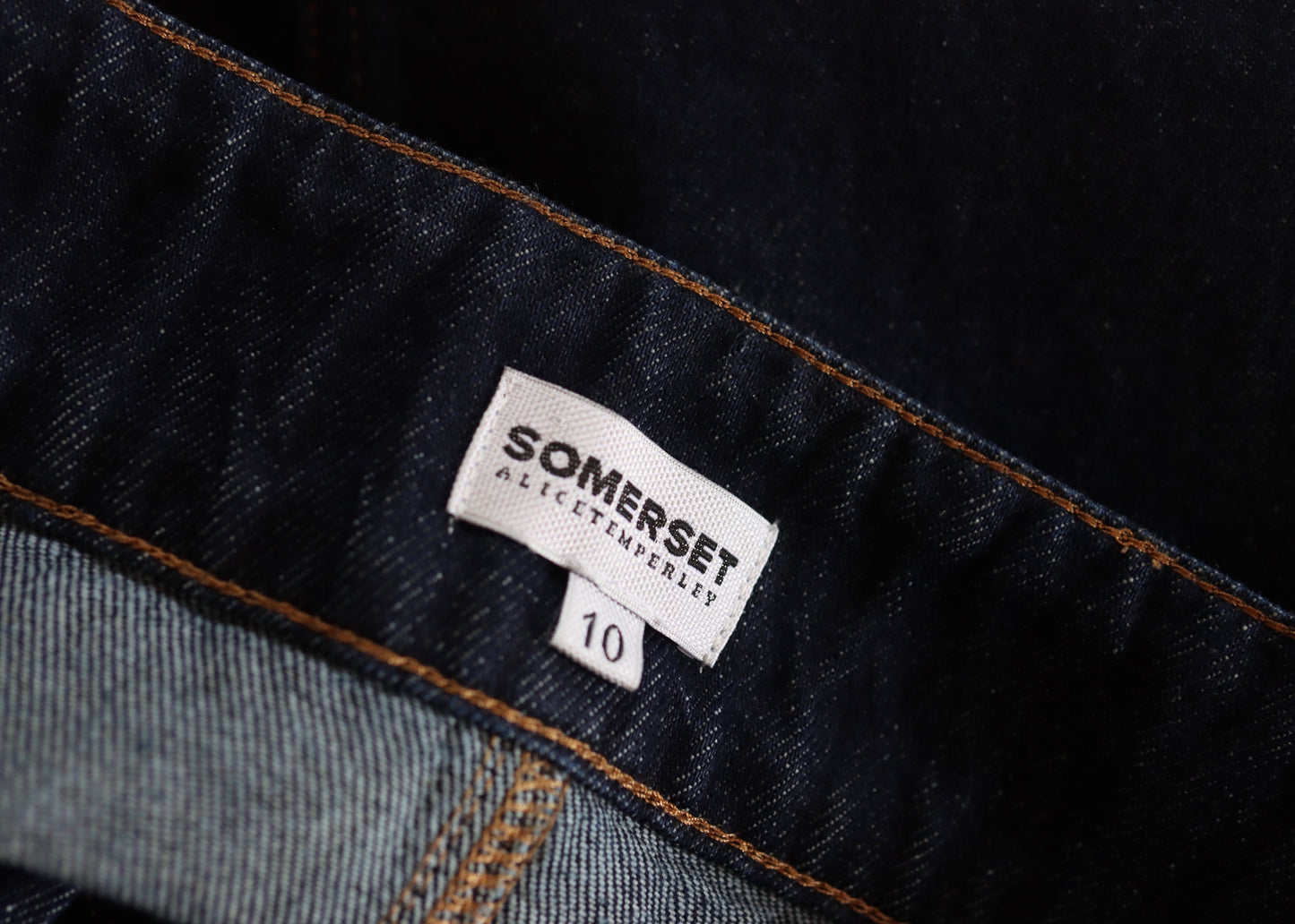 Alice Temperley Somerset Denim Skirt