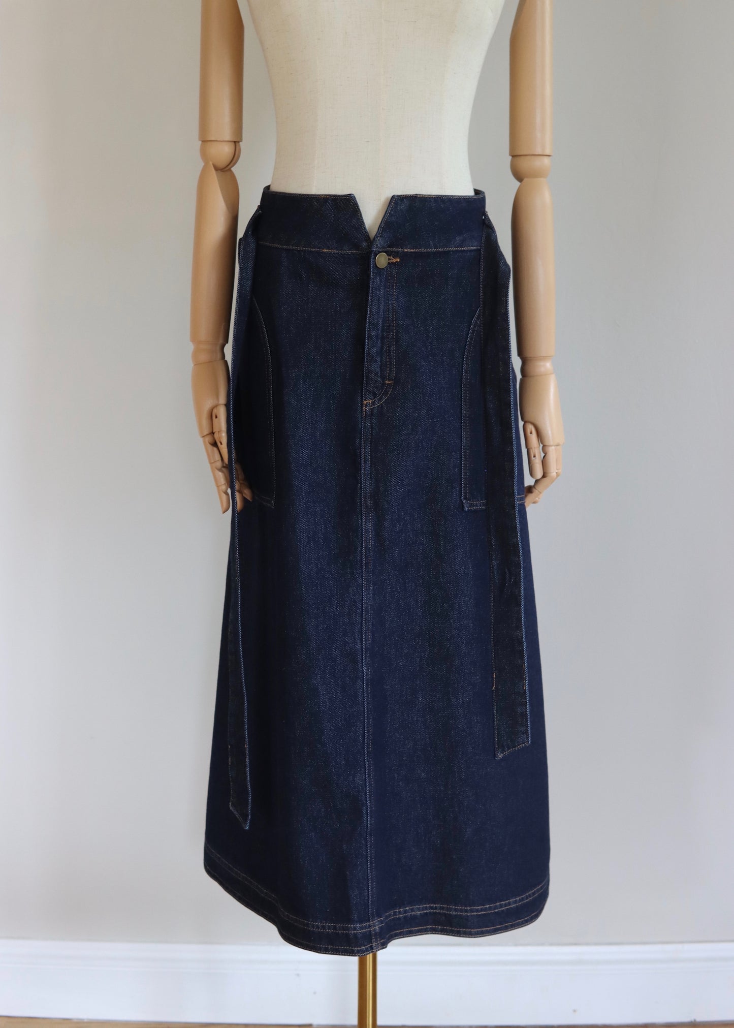 Alice Temperley Somerset Denim Skirt