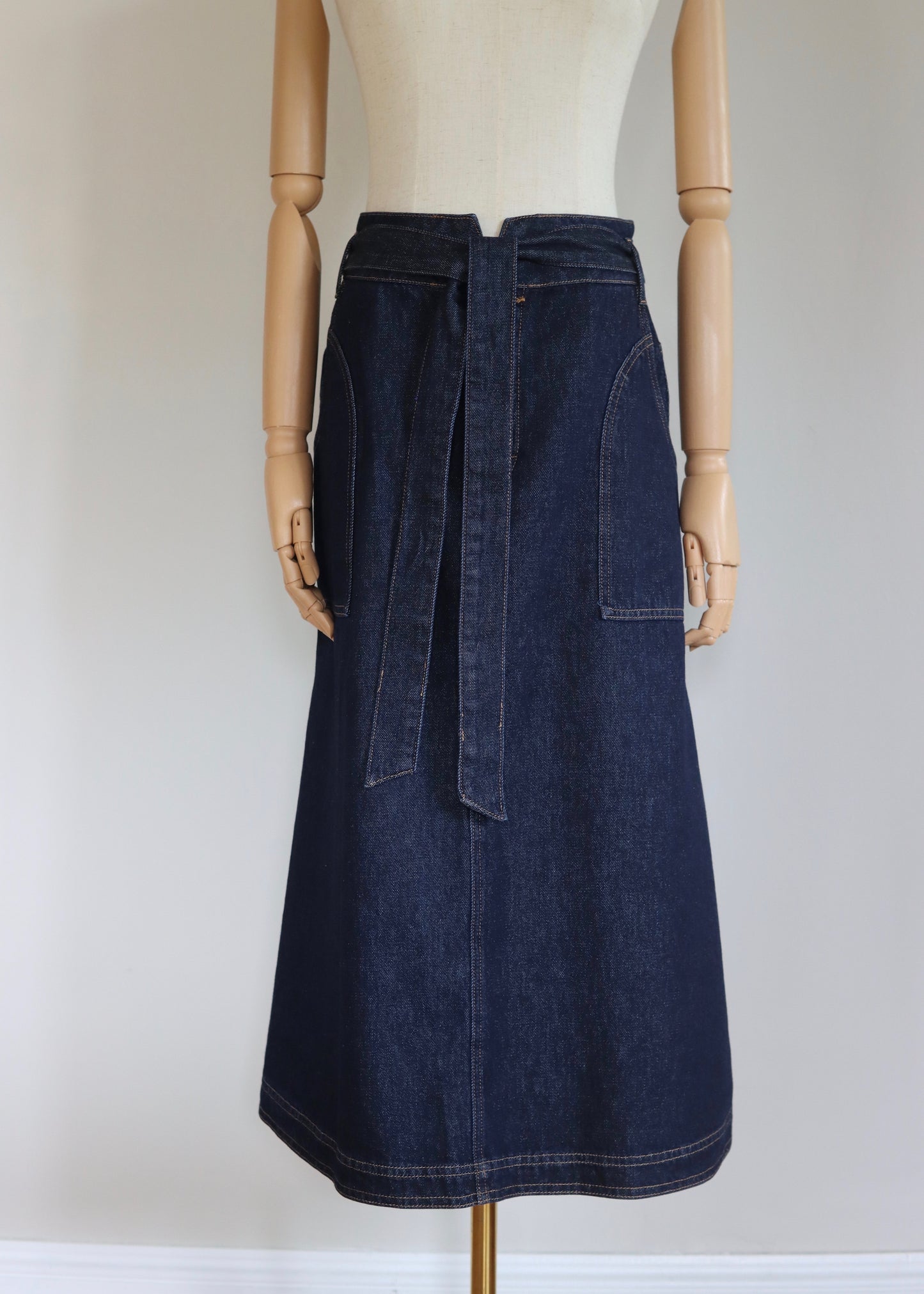 Alice Temperley Somerset Denim Skirt