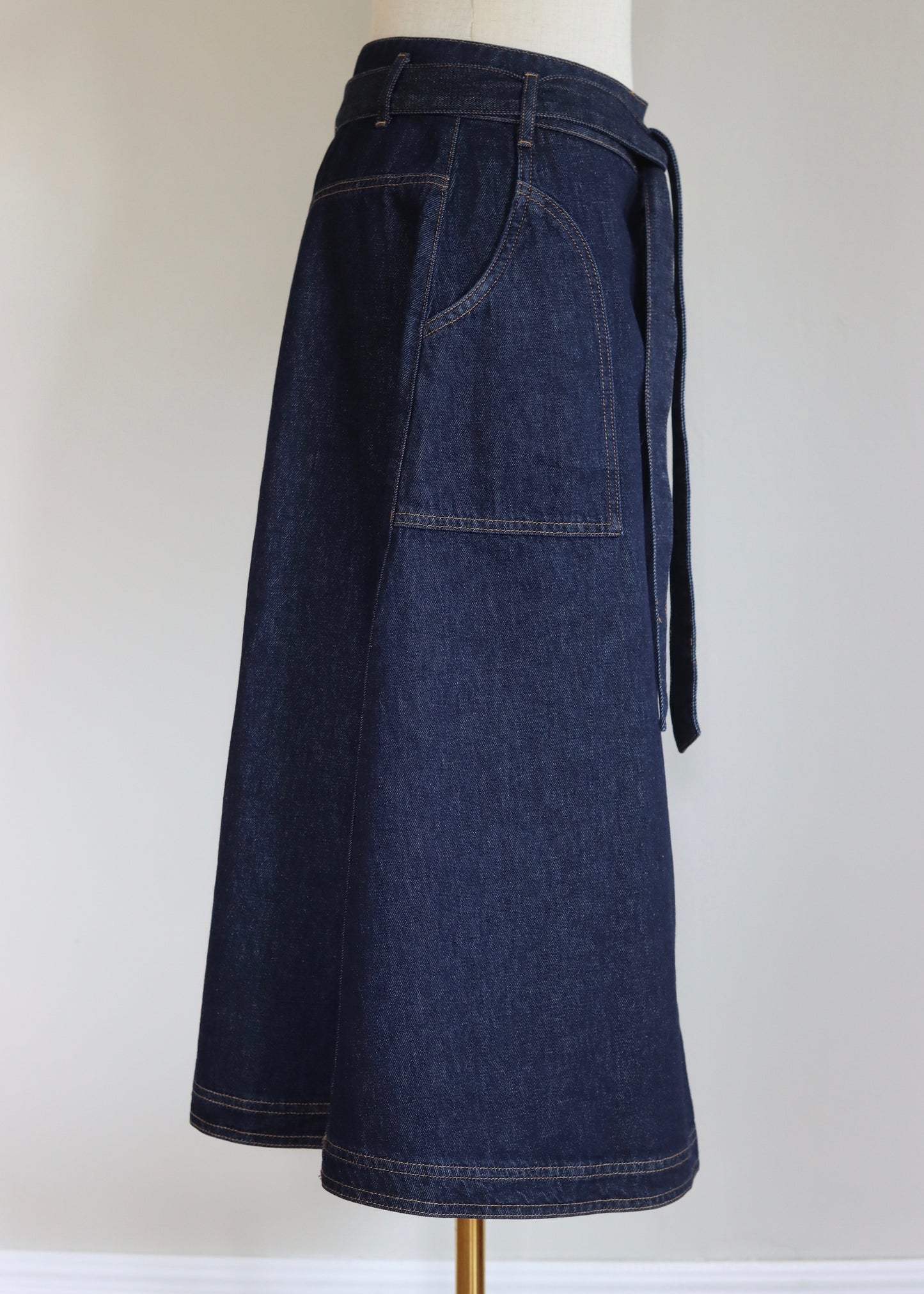 Alice Temperley Somerset Denim Skirt