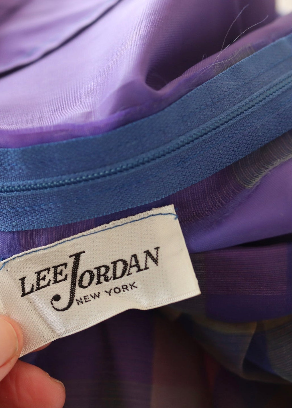 LEE JORDAN | New York | Frill Blouse and Skirt