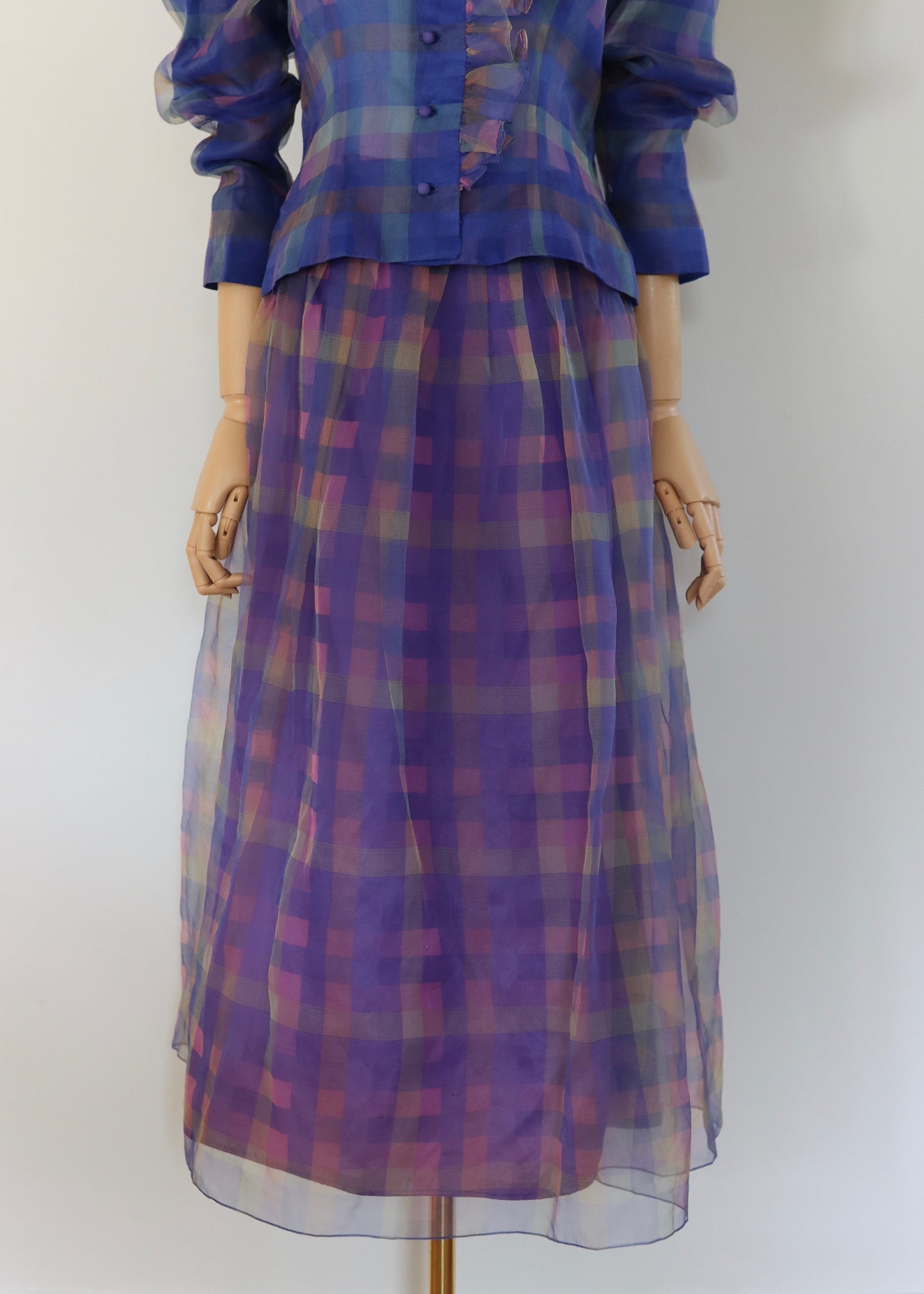 LEE JORDAN | New York | Frill Blouse and Skirt
