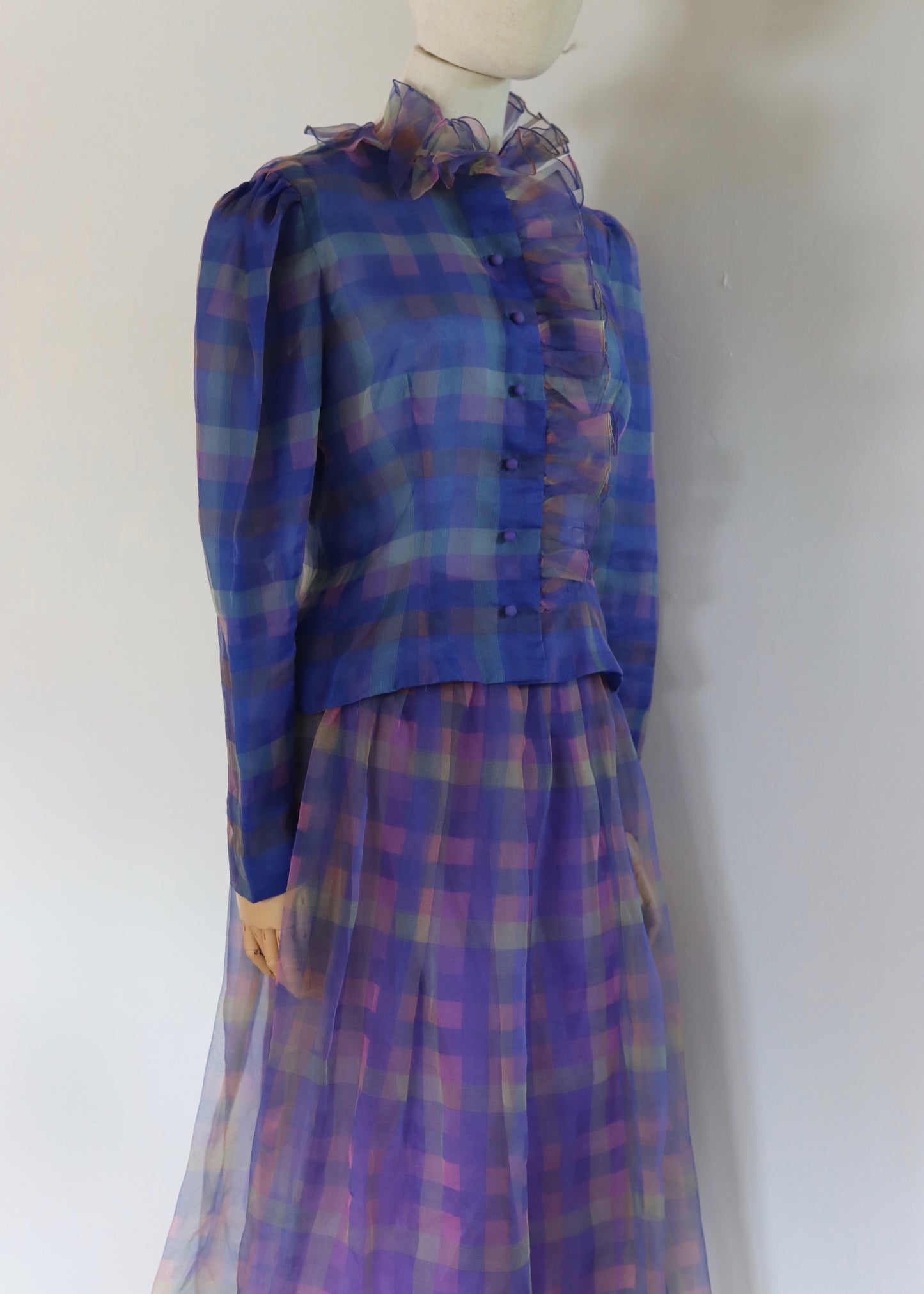 LEE JORDAN | New York | Frill Blouse and Skirt