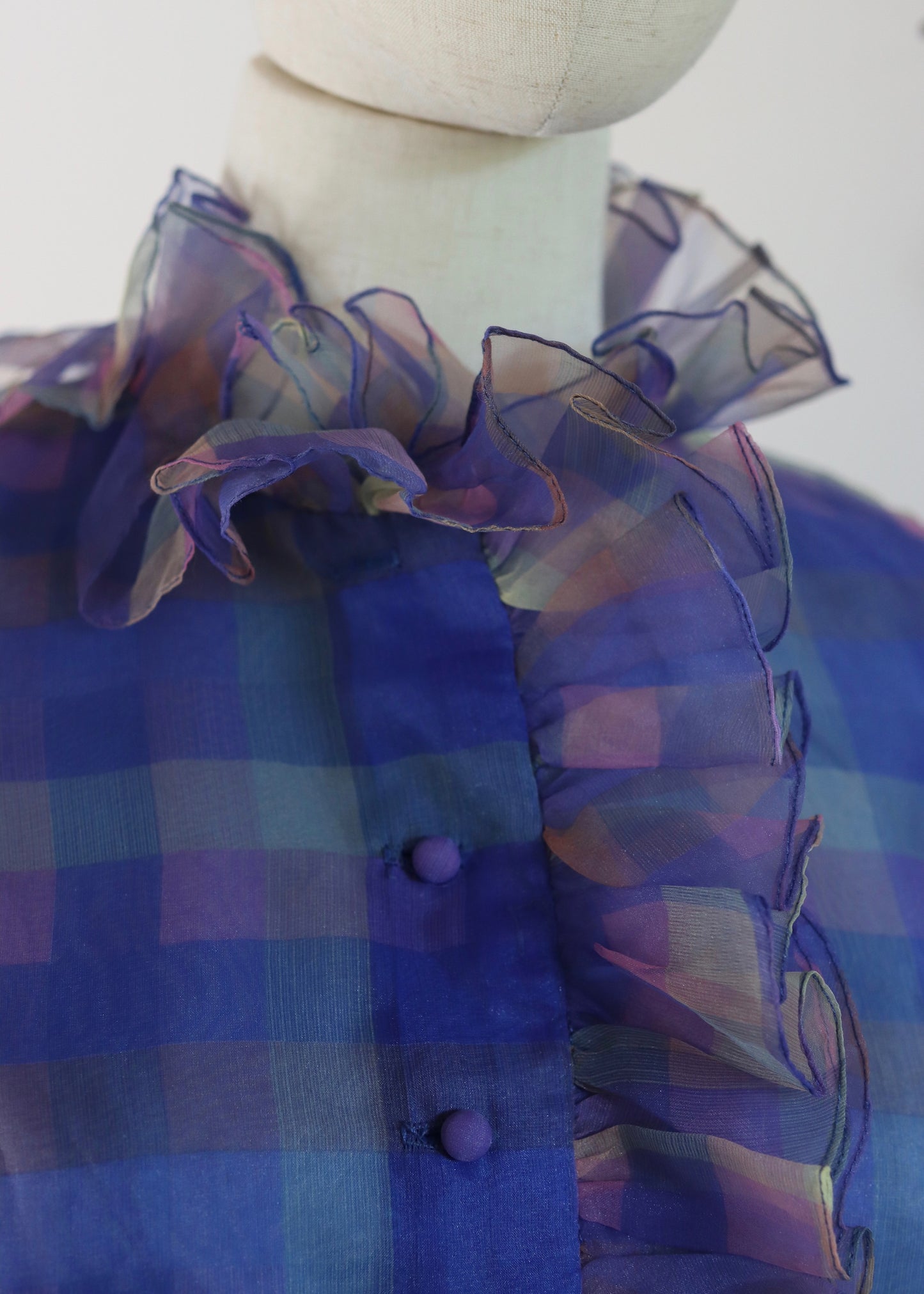LEE JORDAN | New York | Frill Blouse and Skirt