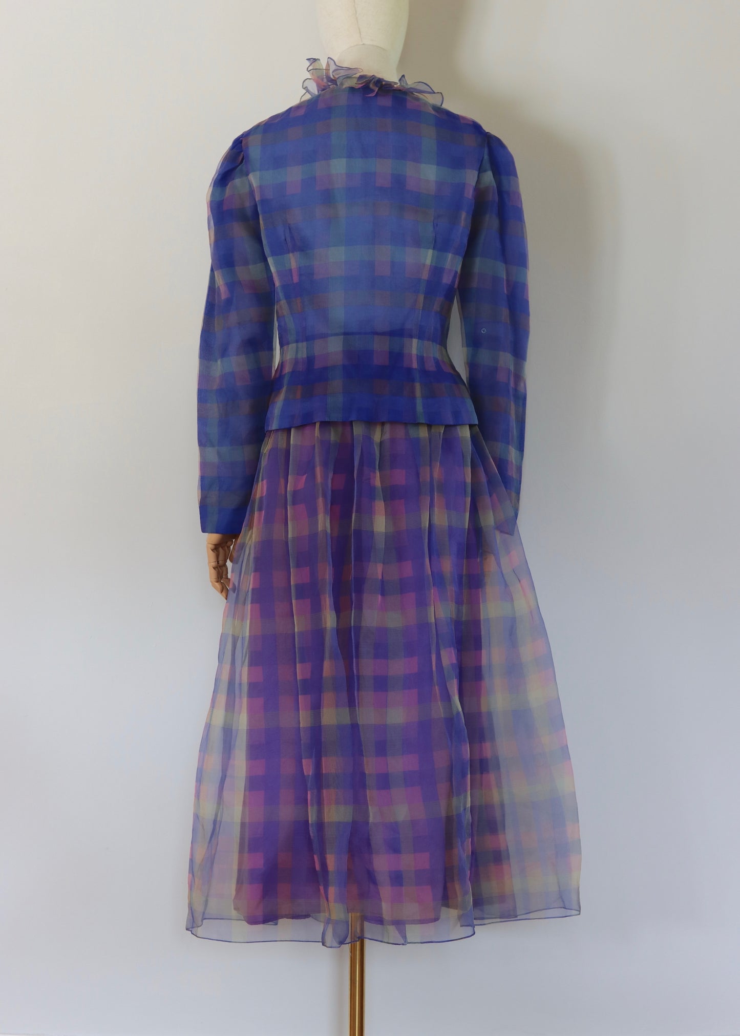 LEE JORDAN | New York | Frill Blouse and Skirt