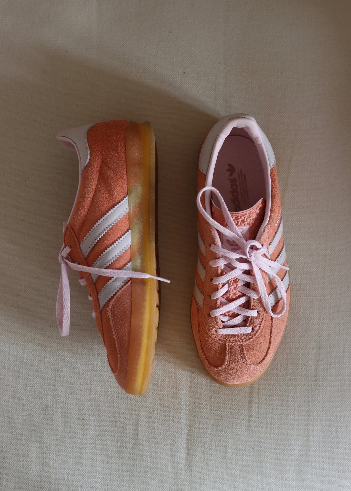 Adidas Pink Gazelle Indoor Trainers Size 5