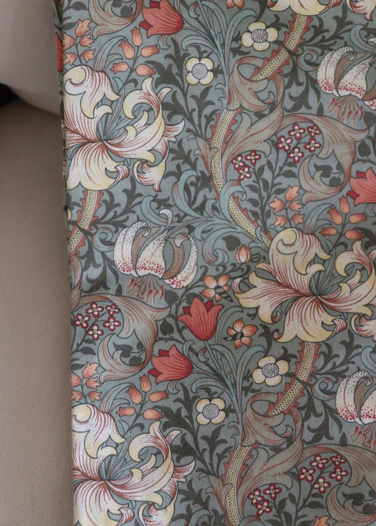 William Morris Golden Lily Sanderson Fabric Curtains