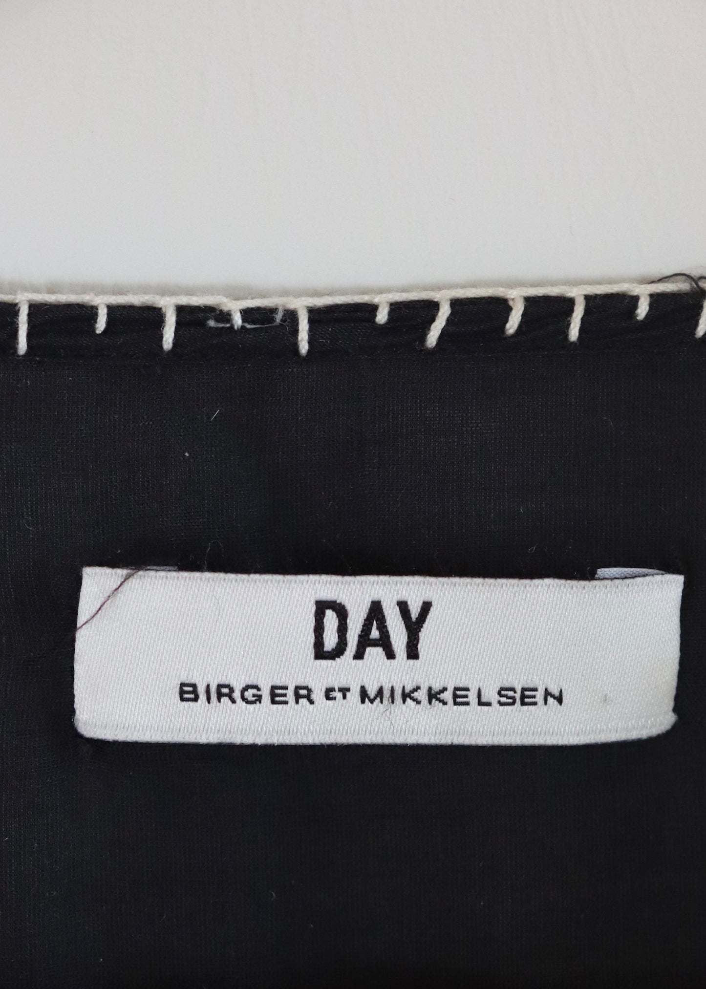 DAY-Birger Mikkelsen | Black Embroidered Blouse