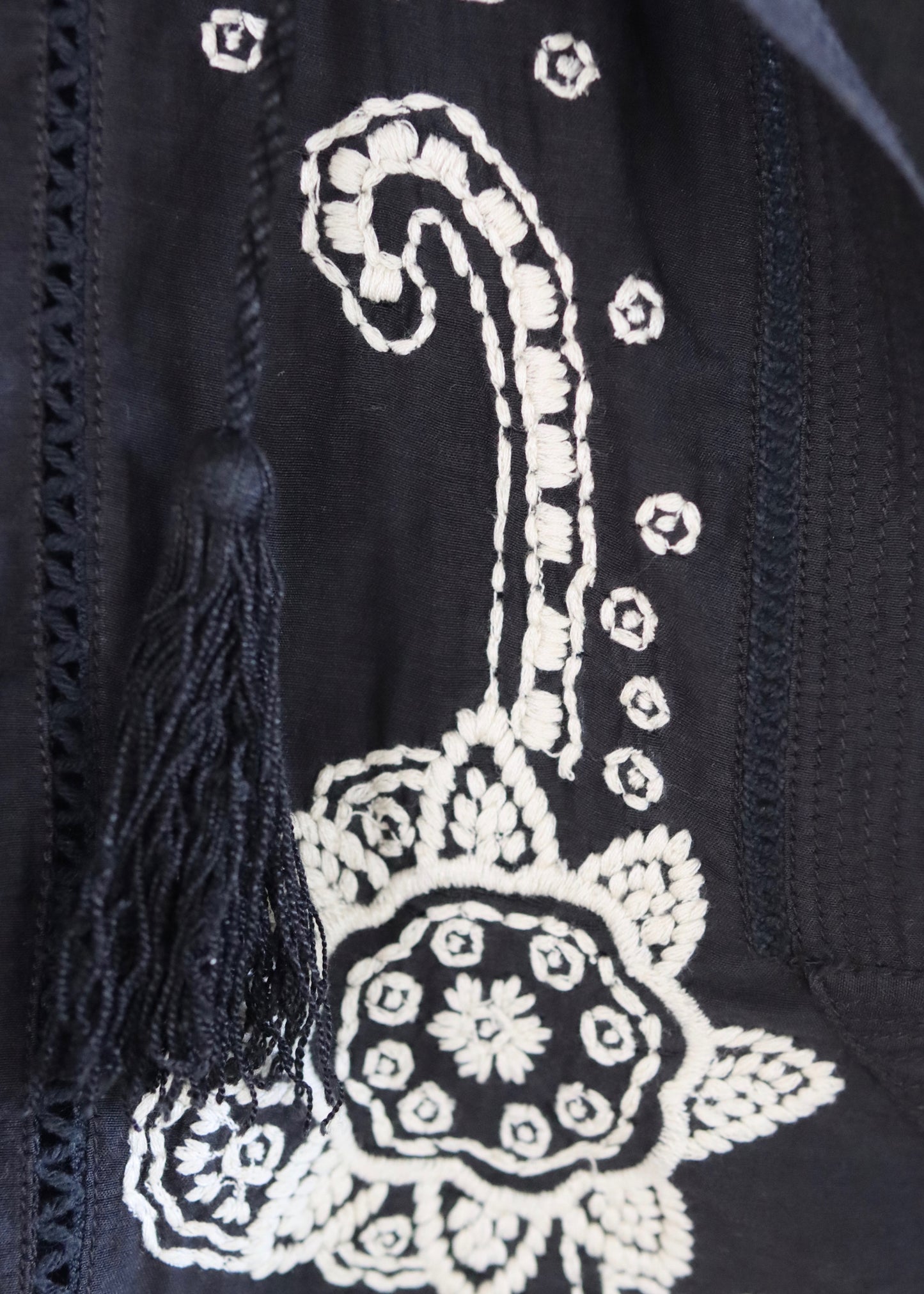 DAY-Birger Mikkelsen | Black Embroidered Blouse