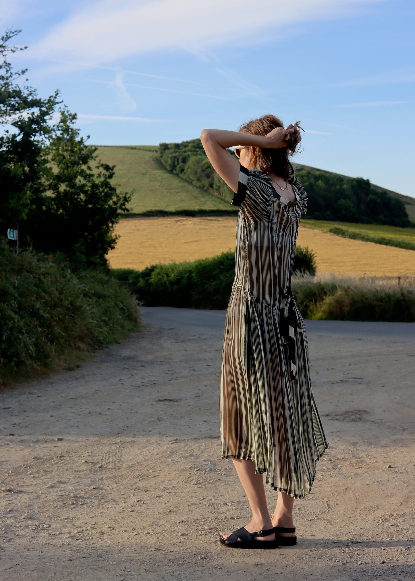 Wallis Exclusive Stripe Dress | 1980s