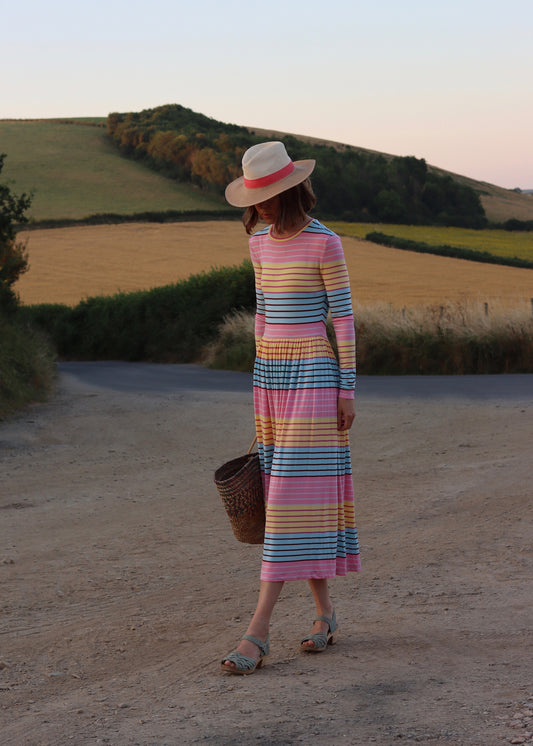 Stine Goya |  Joel Jersey Stripe Dress XS