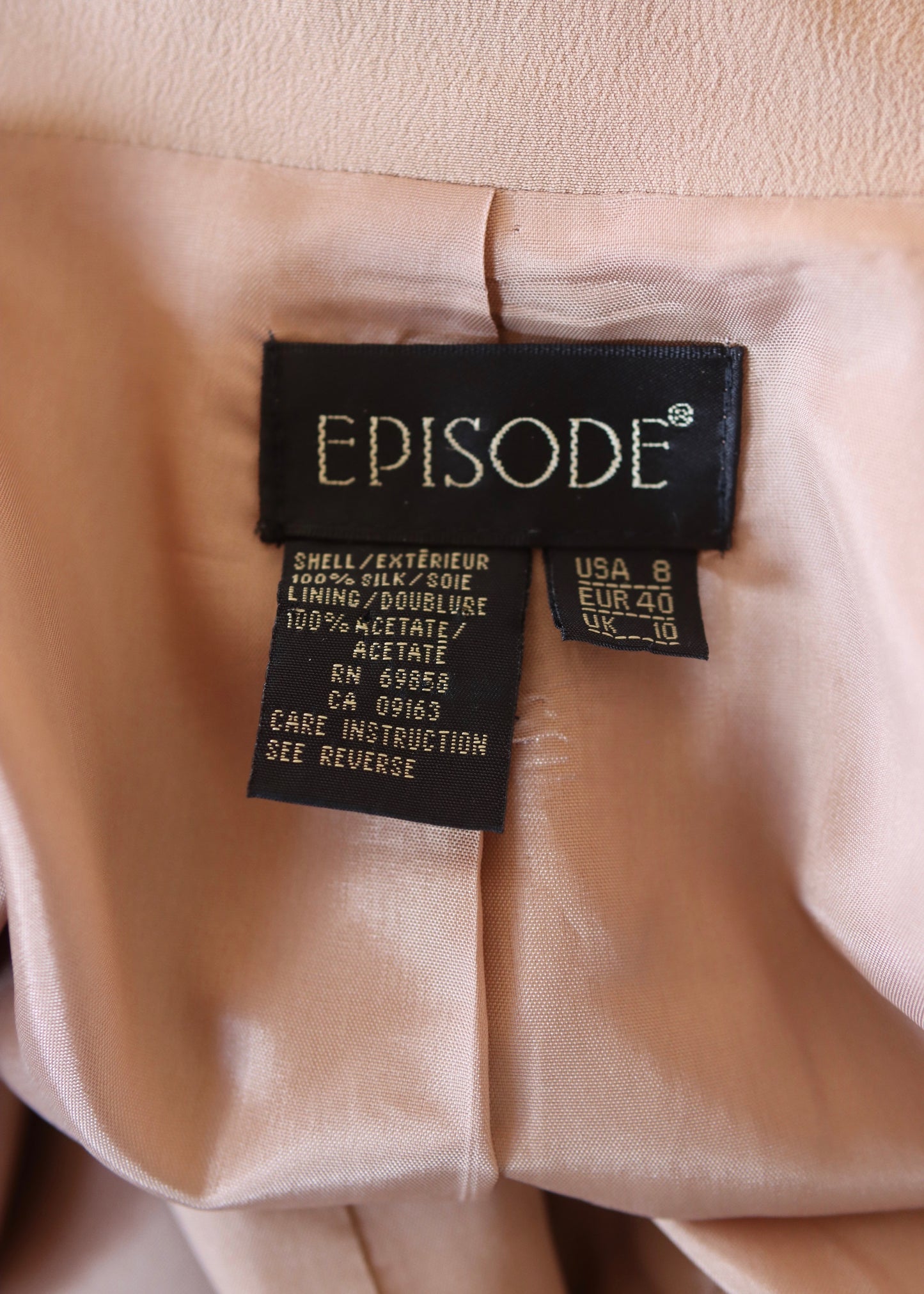 All Silk Womens Trouser Suit