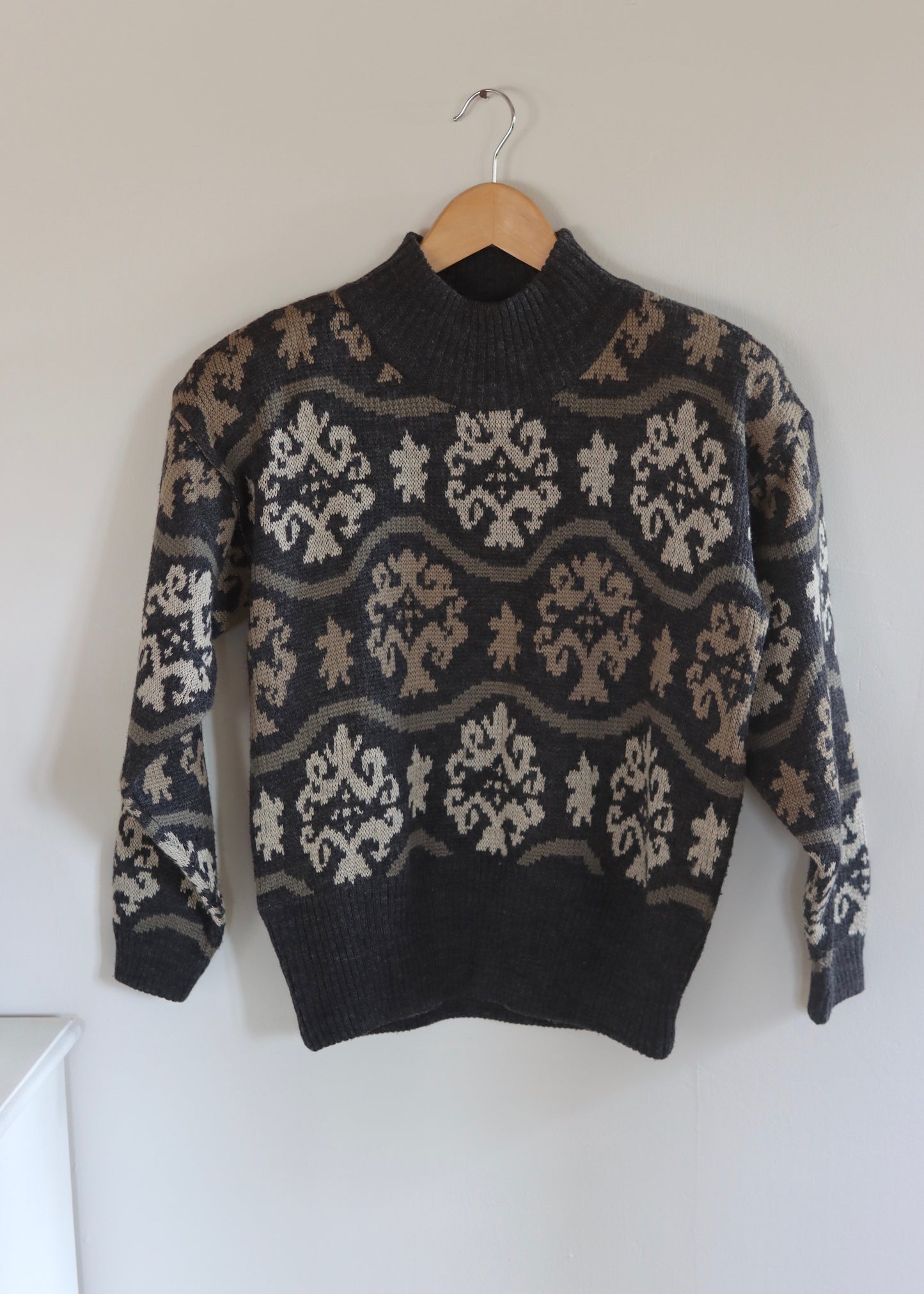 ESPIRIT 80s Jacquard Jumper