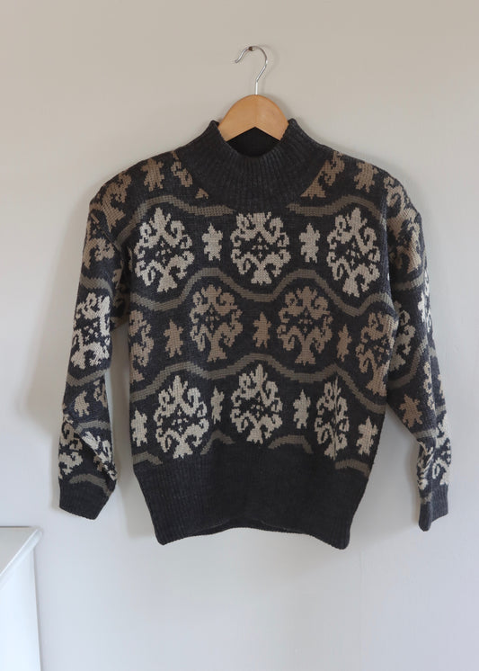 ESPIRIT 80s Jacquard Jumper