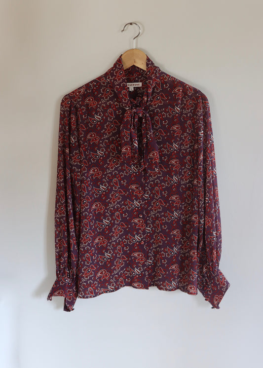 ALEXA CHUNG | Paisley Print Blouse