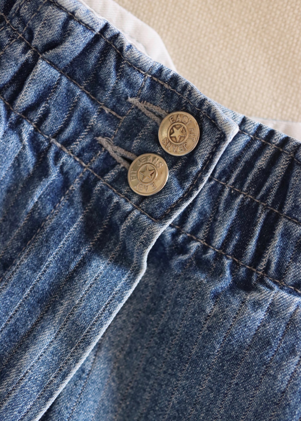 Vintage 80s St Michael Tapered Mom Stripe Jeans
