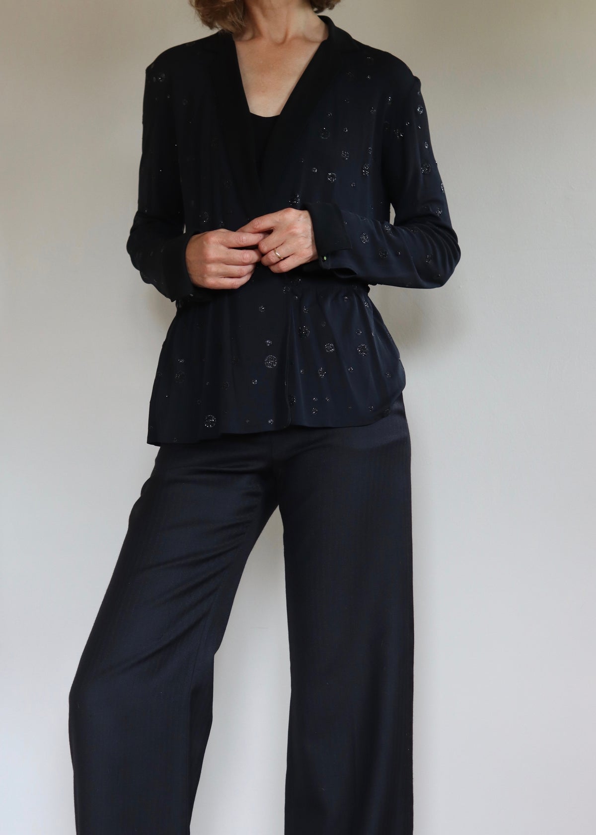 Hidy Misawa Sequin Blouse | 1980s