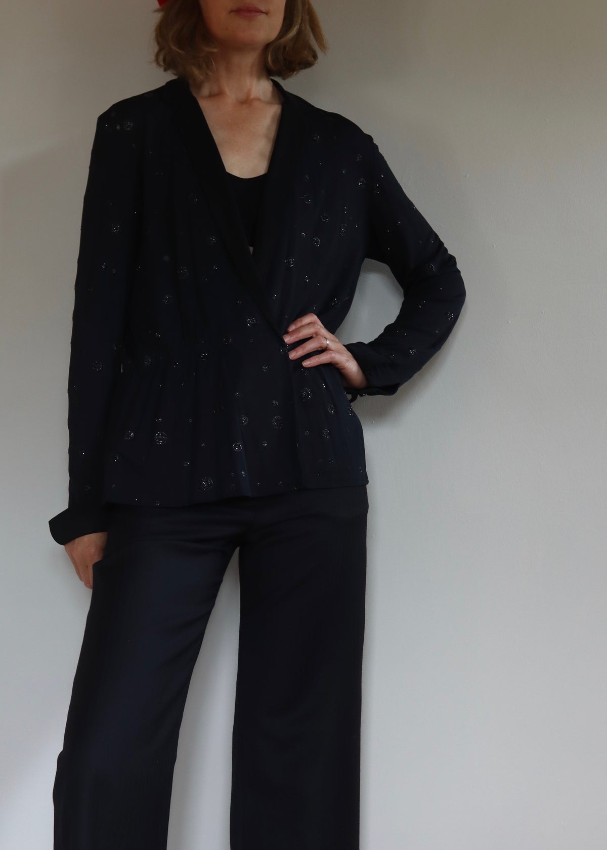 Hidy Misawa Sequin Blouse | 1980s