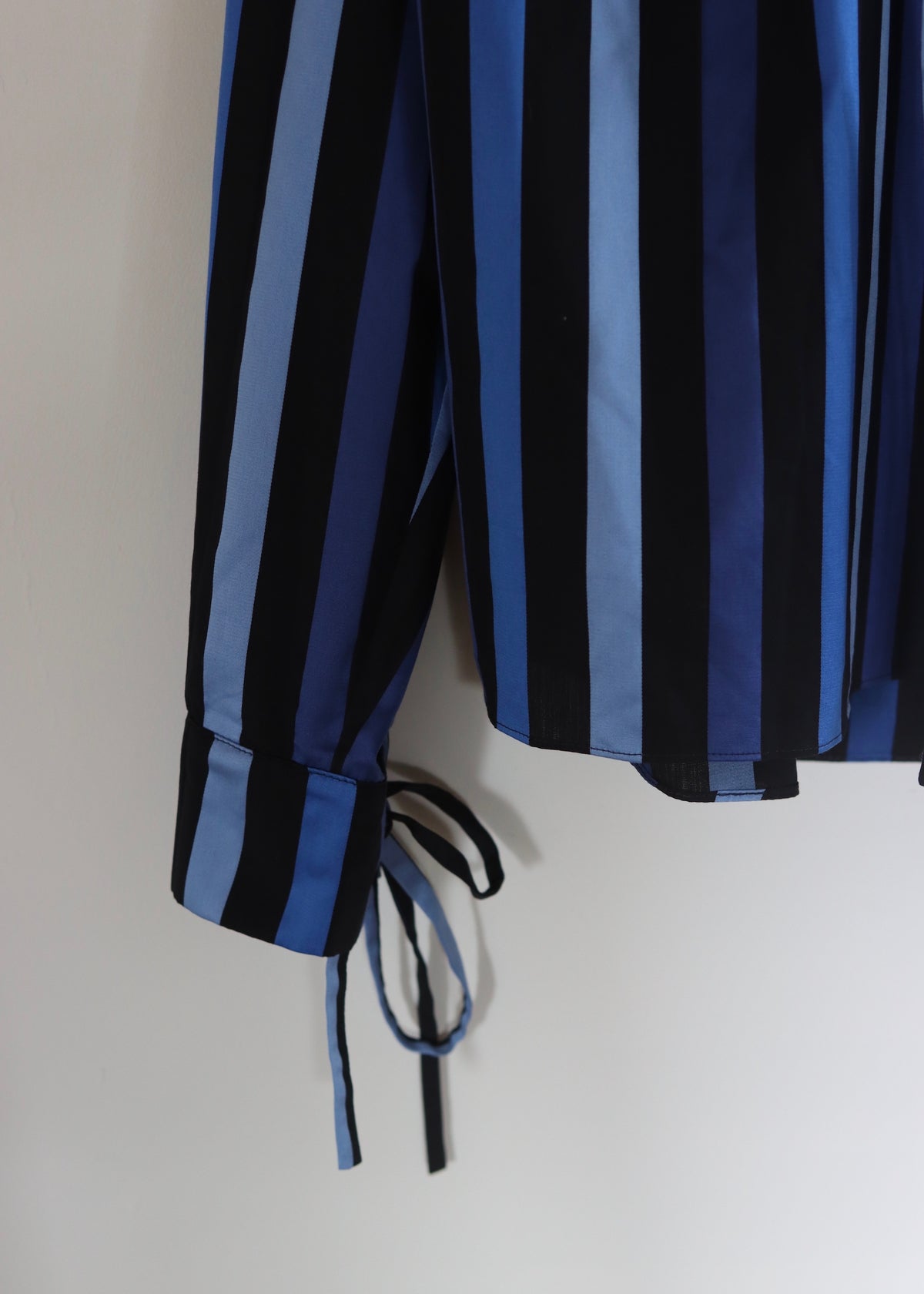 OSMAN LONDON | Blue Stripe Wide Trouser and Top Set