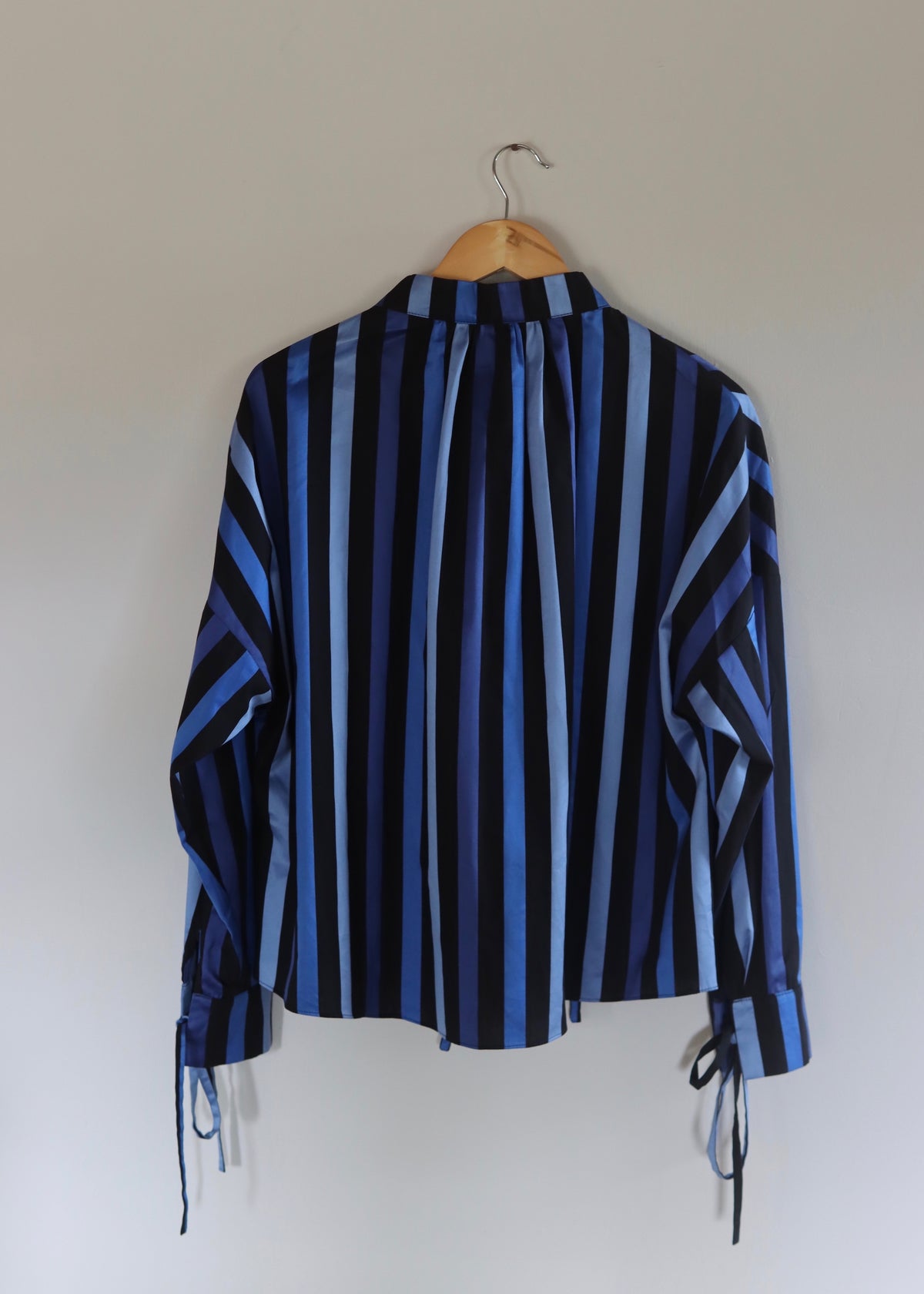 OSMAN LONDON | Blue Stripe Wide Trouser and Top Set