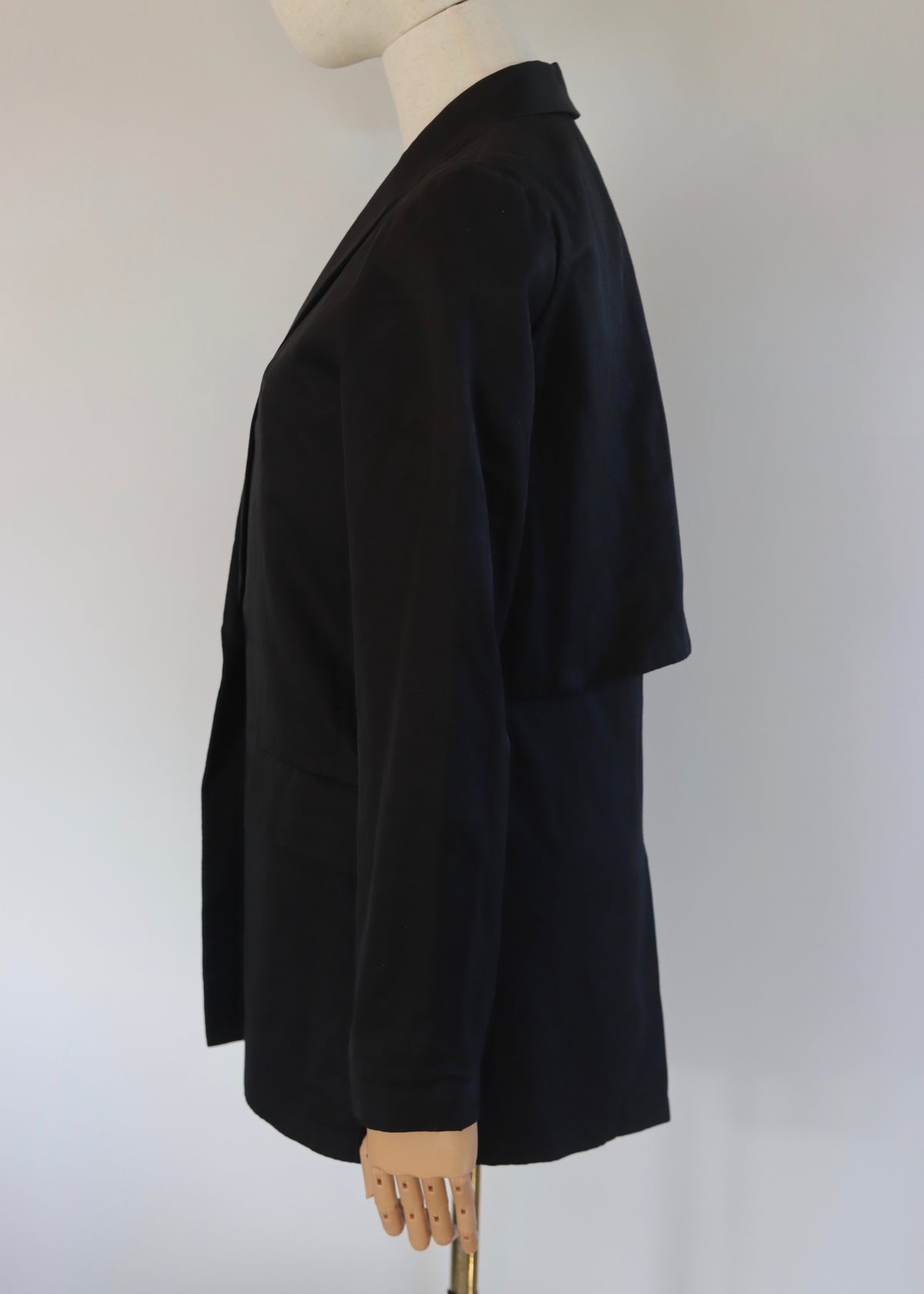 EUDON CHOI  | Black Single Breasted Blazer