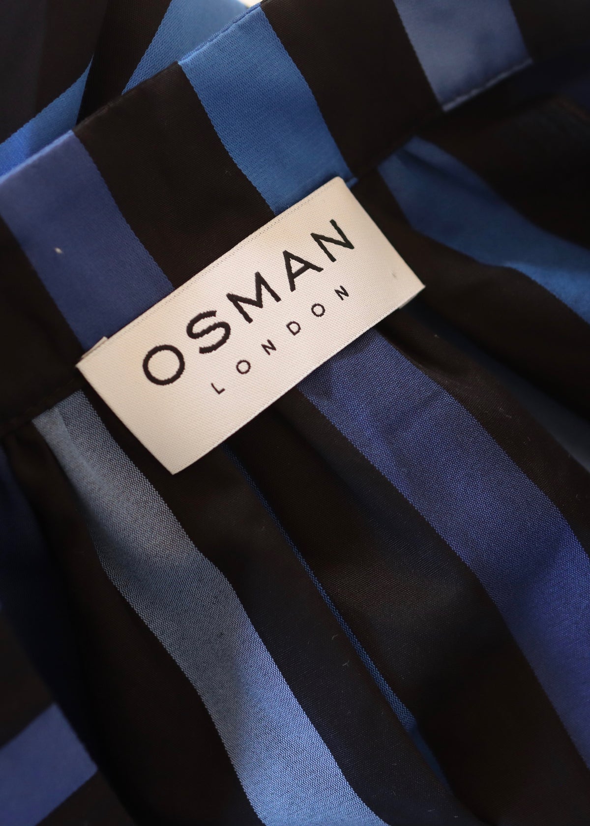 OSMAN LONDON | Blue Stripe Wide Trouser and Top Set