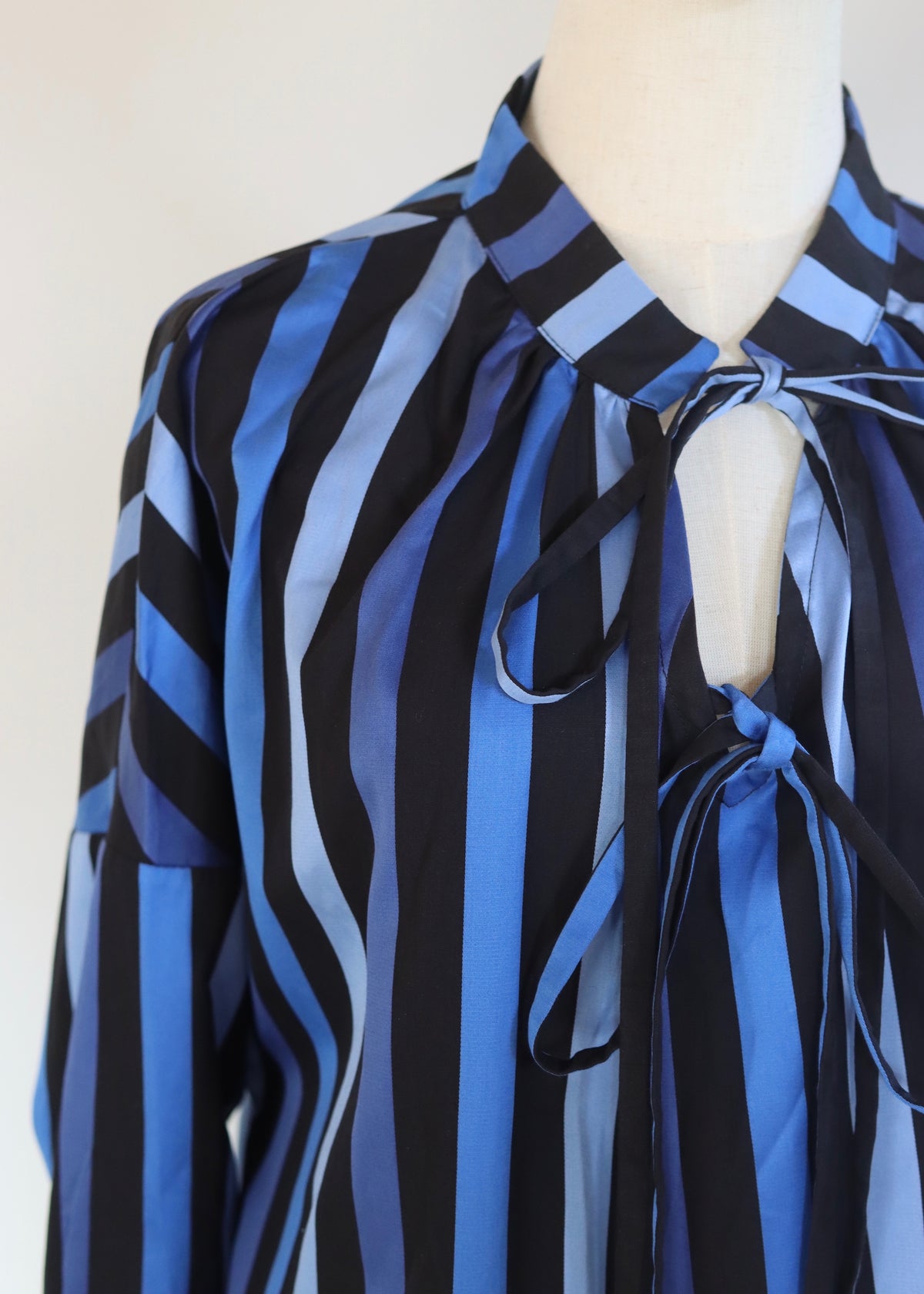 OSMAN LONDON | Blue Stripe Wide Trouser and Top Set
