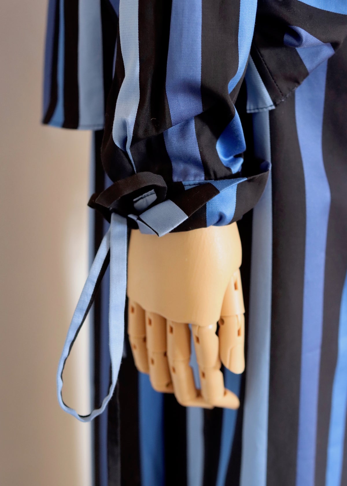 OSMAN LONDON | Blue Stripe Wide Trouser and Top Set
