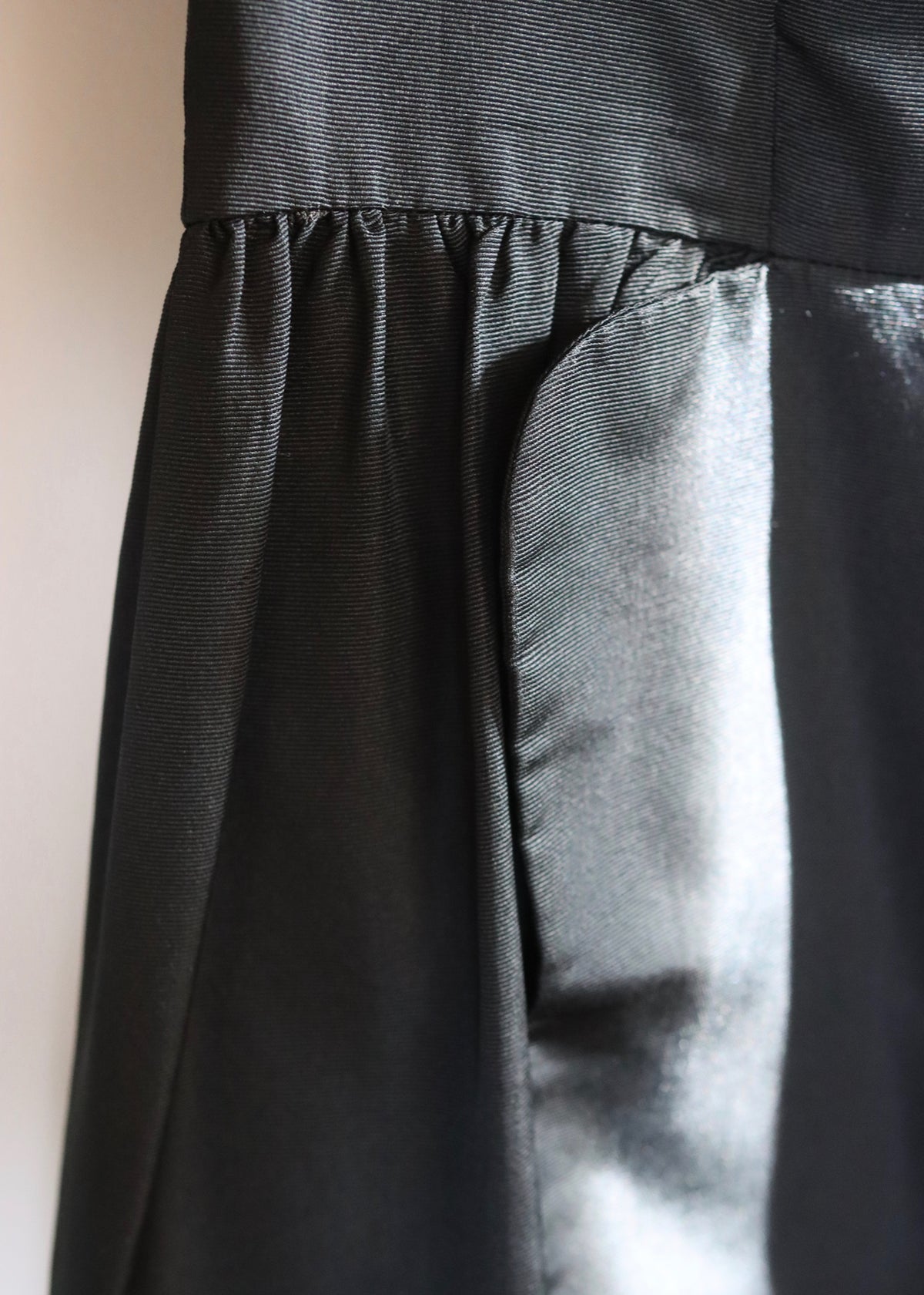 CEIL CHAPMAN | 1950s Black Cocktail Dress