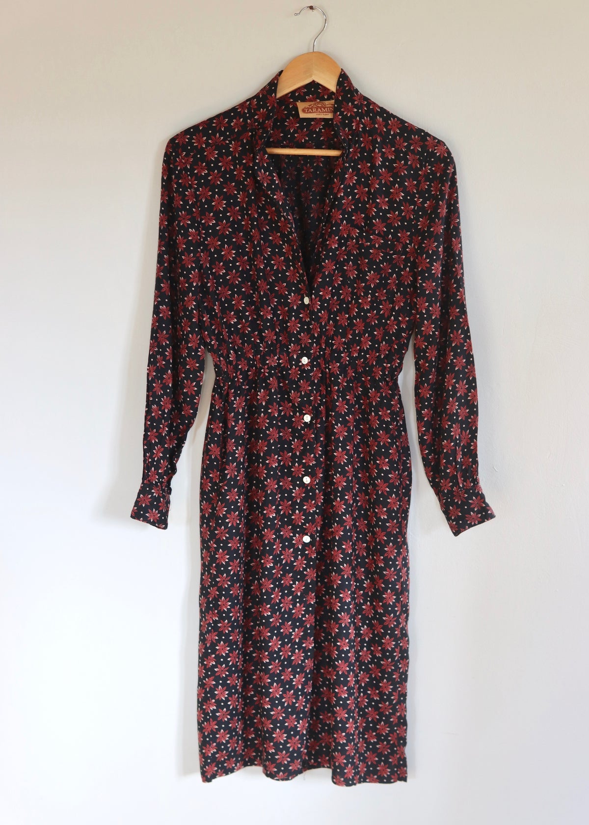Taramina Floral Midi Shirt Dress