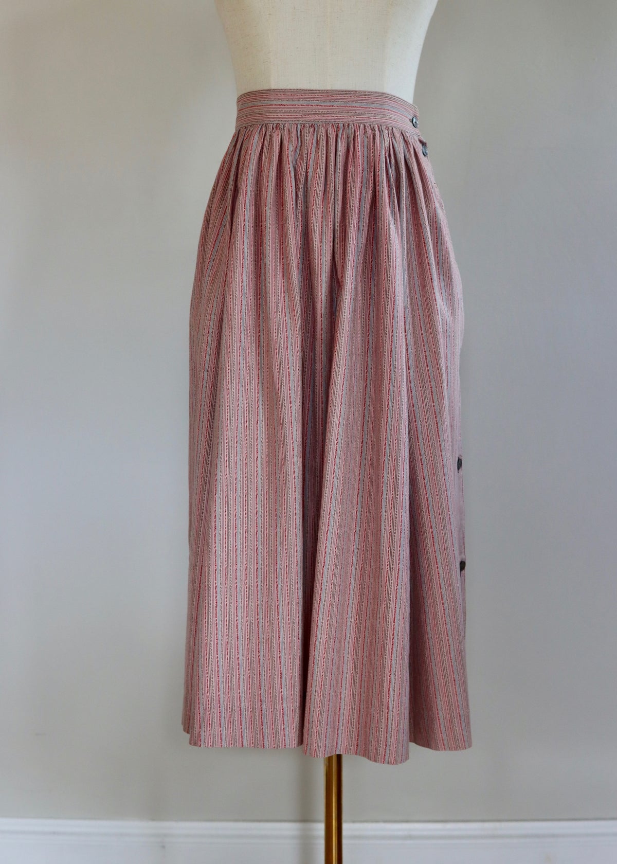 Laura Ashley 1980s A Line Skirt