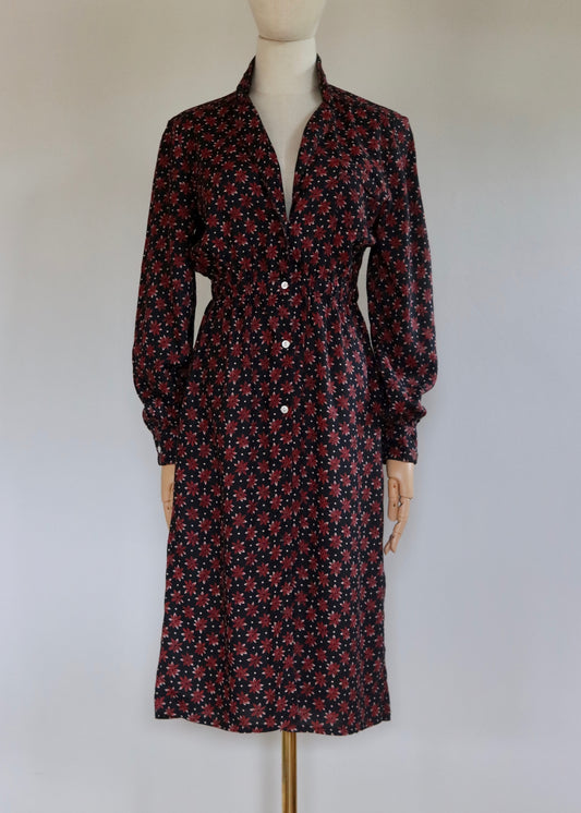 Taramina Floral Midi Shirt Dress