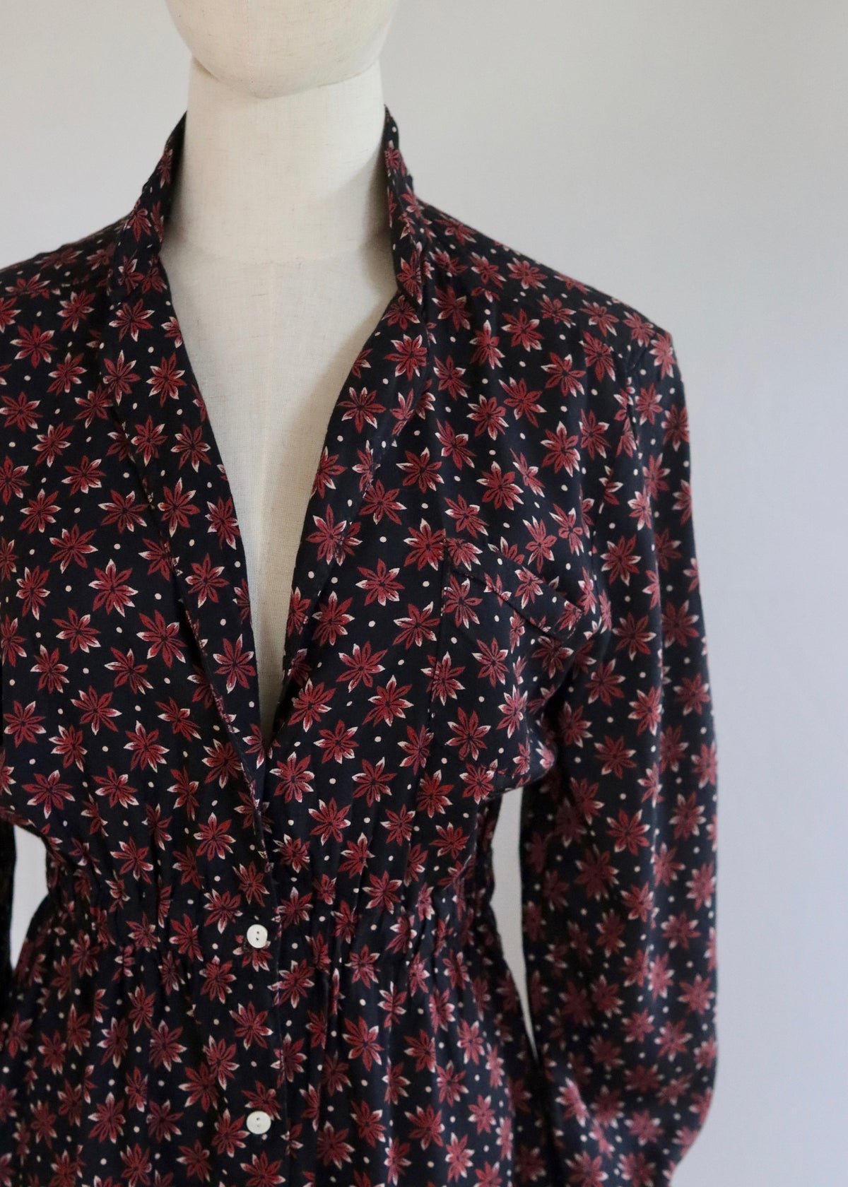 Taramina Floral Midi Shirt Dress