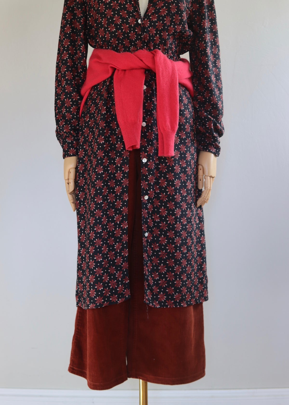 Taramina Floral Midi Shirt Dress